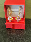Pink earrings