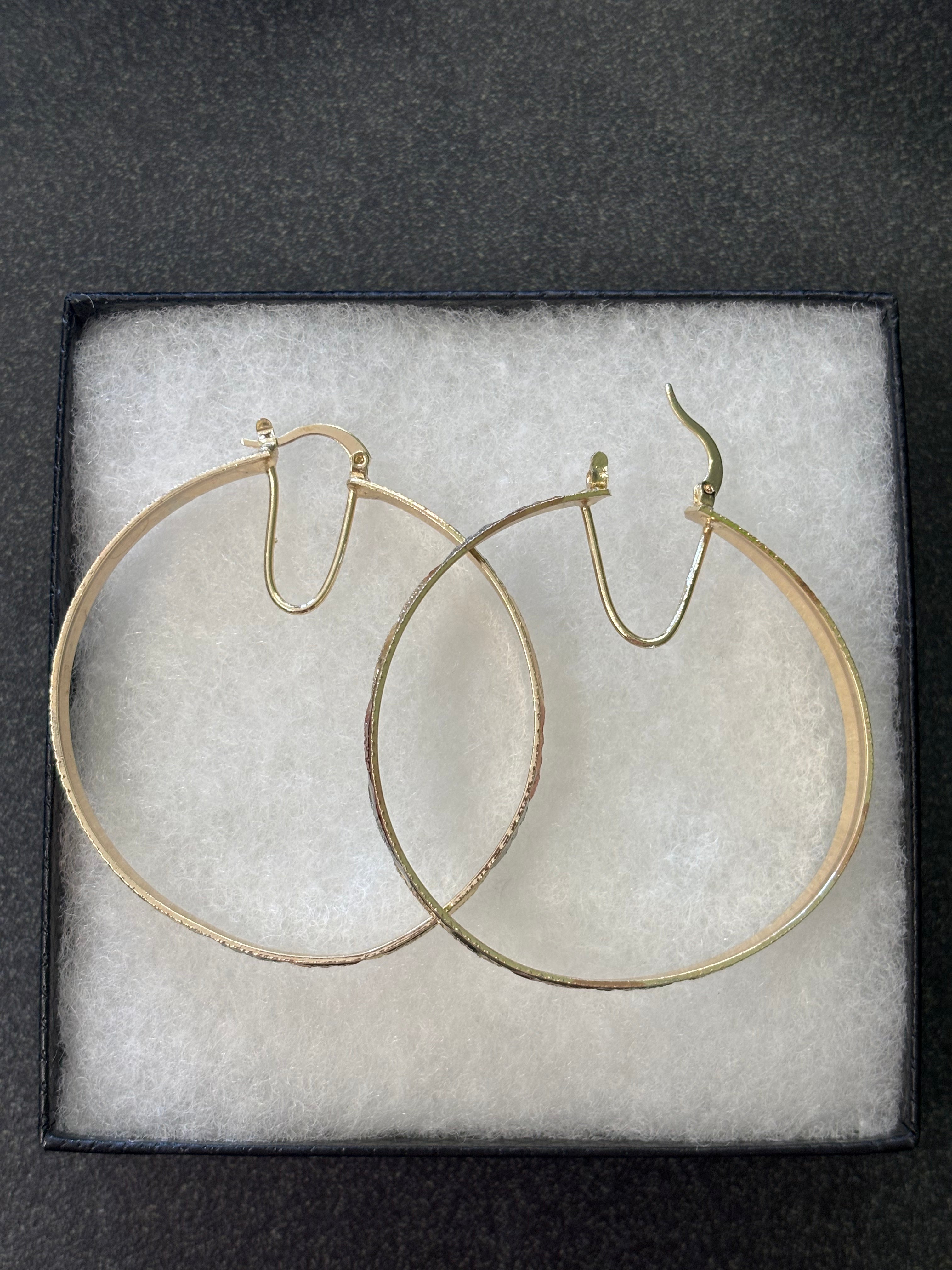 Gold hoops