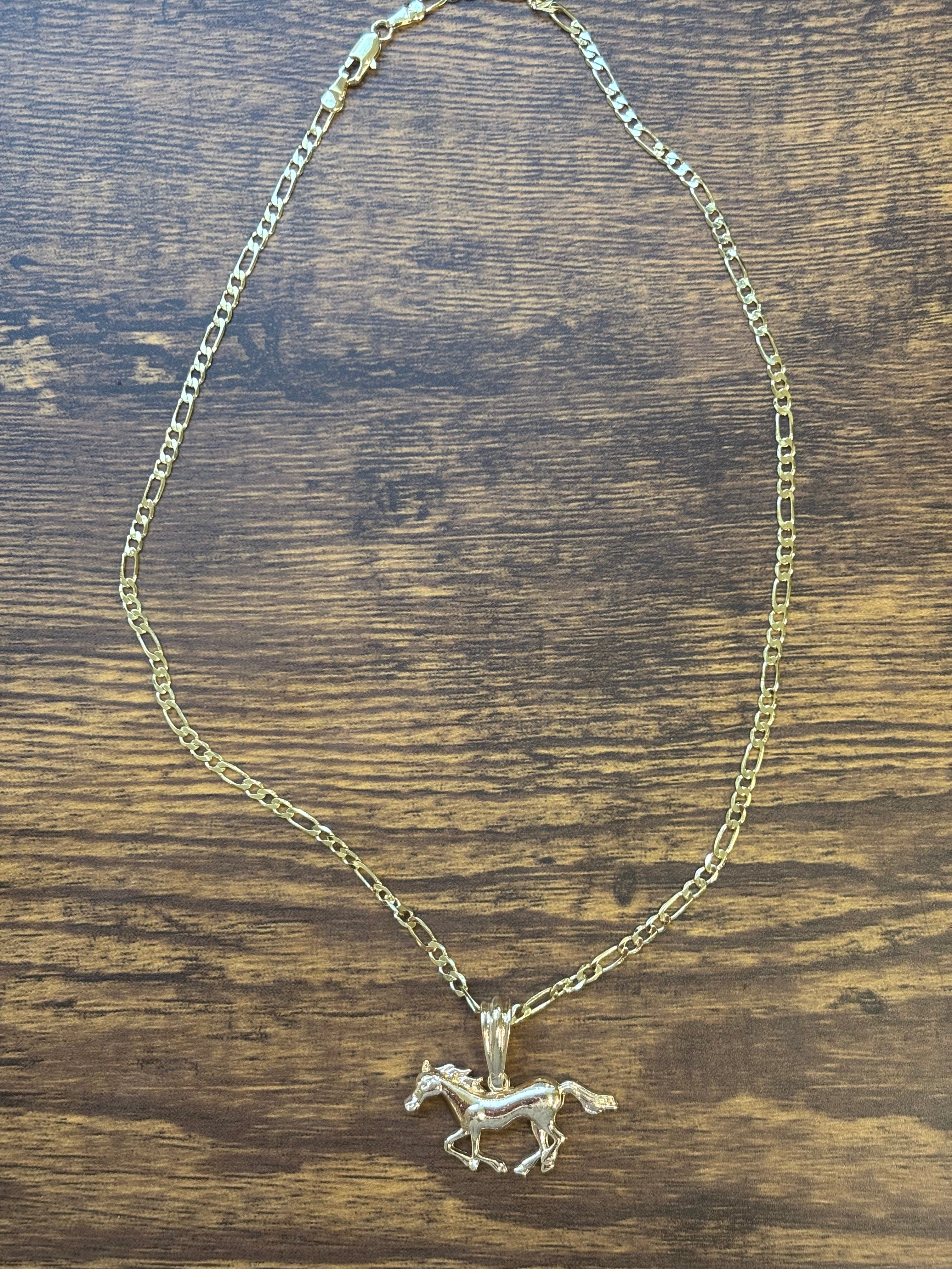 Saddle up necklace